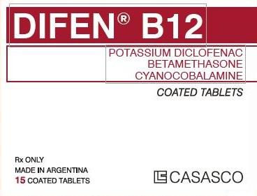 Difen B12 Comprimés